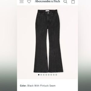 Abercrombie Jeans - front seam